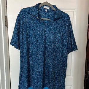 Mens Peter millar performance golf polo